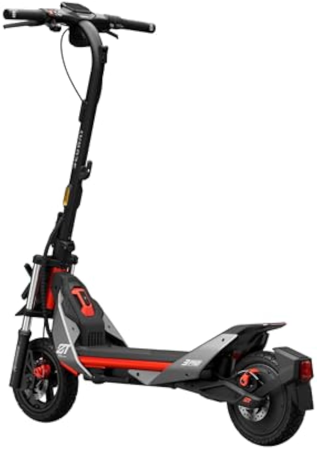 Electric Scooter, Up to 24.9 MPH, 43.5-Mile Range, Dual Suspension, Flash Charge, 1600W Peak Motor, Off-Road Scooter